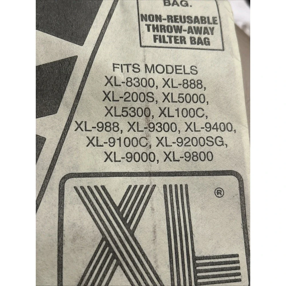 Pack of 11 Oreck XL Celoc Vacuum Cleaner Bags See Pictures For Which Models